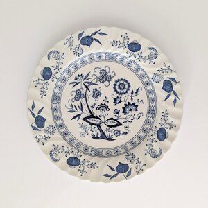 🇬🇧 Vintage Johnson Brothers Nordic Blue Dinner Plate Made In England